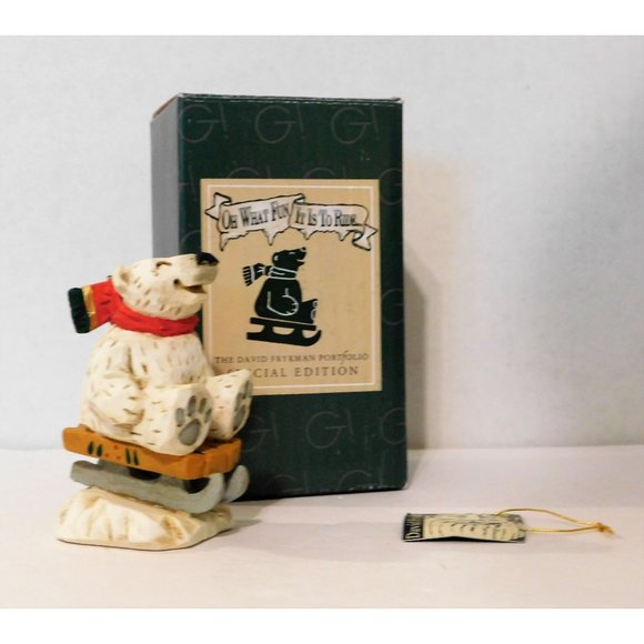 David Frykman Oh What Fun It Is To Ride Mama Bear Special Ed DF2030C Christmas - Picture 7 of 7